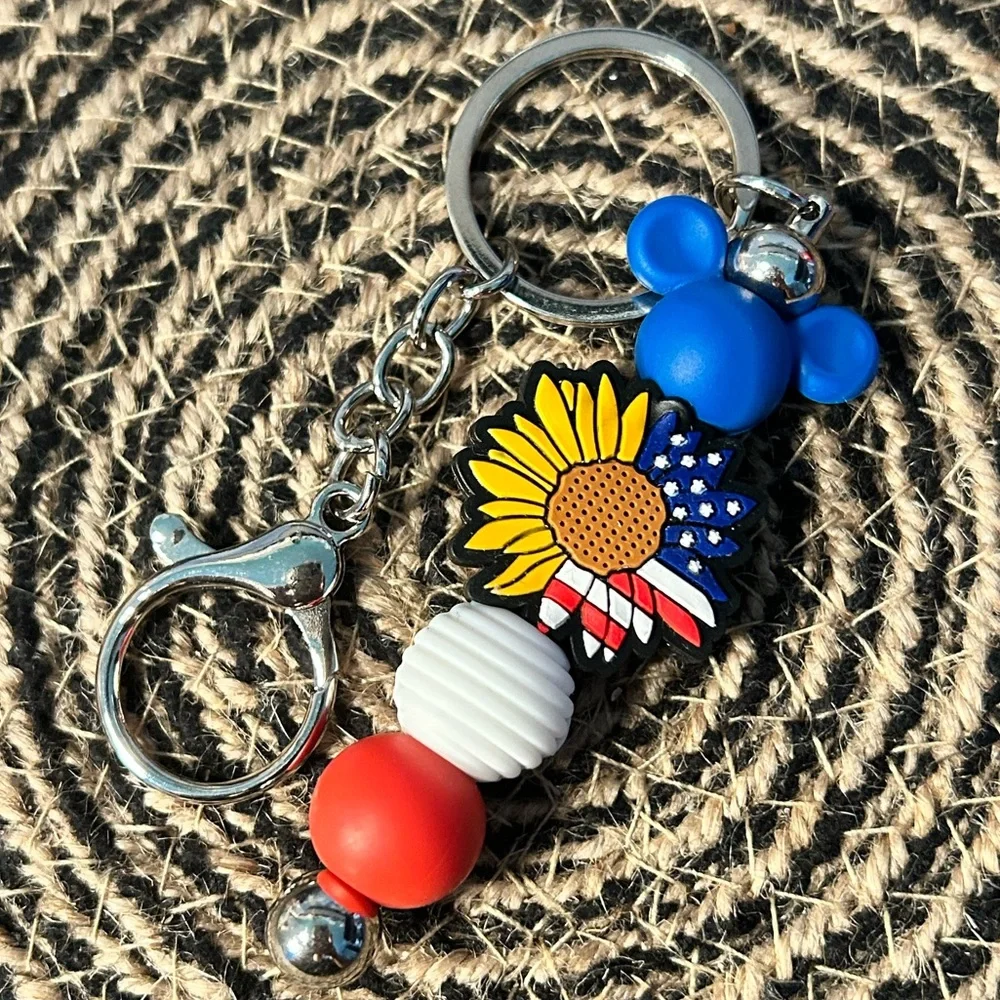 Patriotic Keychain